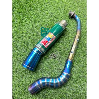 Jual NLK Pipe Canister Conical Open Specs Exhaust Pipe For Wave 125 Xrm