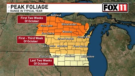 2025 Michigan Fall Color Map Myrta Tuesday