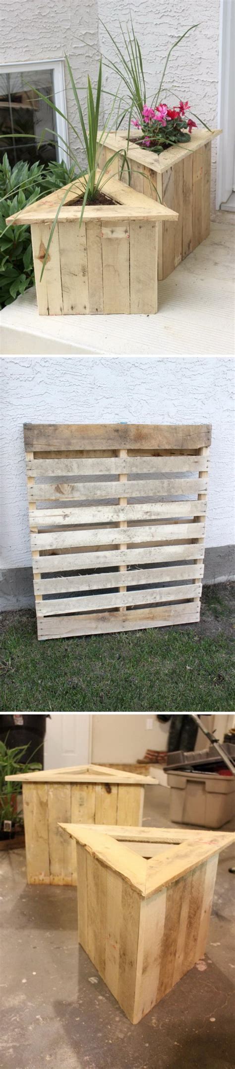 15 Diy Garden Planter Ideas Using Wood Pallets Hative