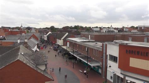 Incredible Aerial Views Of Nuneaton Town Centre From Top Of Old Co Op