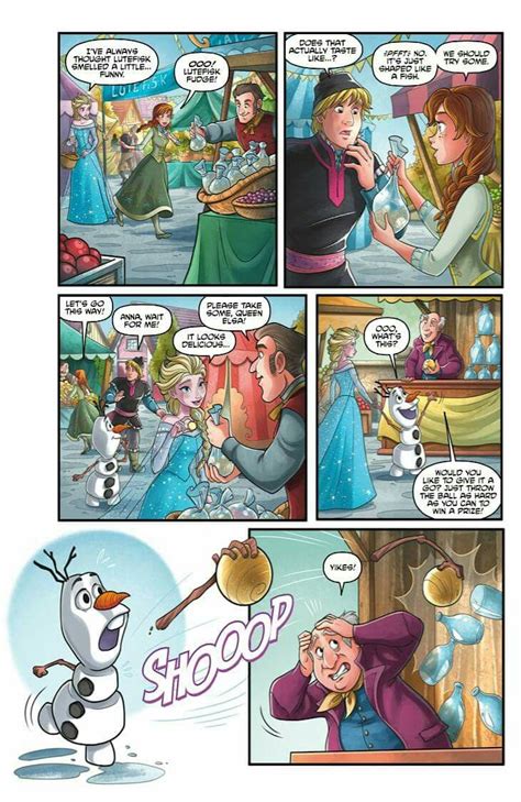 ~ Olaf ♡ ~ | Frozen comics, National comic book day, Disney books