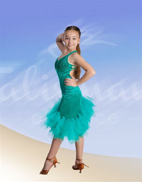ПВ-655 Платье для выступлений « Talisman Latin Ballroom Dresses ...