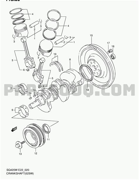 1 Engine Suzuki Grand Vitara Sq625 Sq625w G Vitara Parts Catalogs