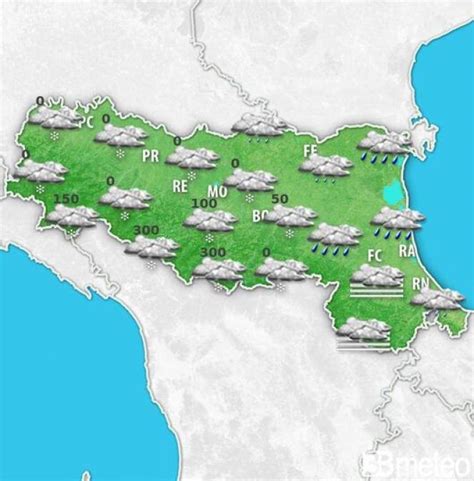 Meteo Emilia Romagna In Arrivo Un Po Di Neve Anche In Pianura Ecco