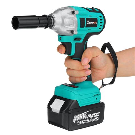 Buy Mustool N M Torque Brushless Electric Impact Wrench Rechargeable