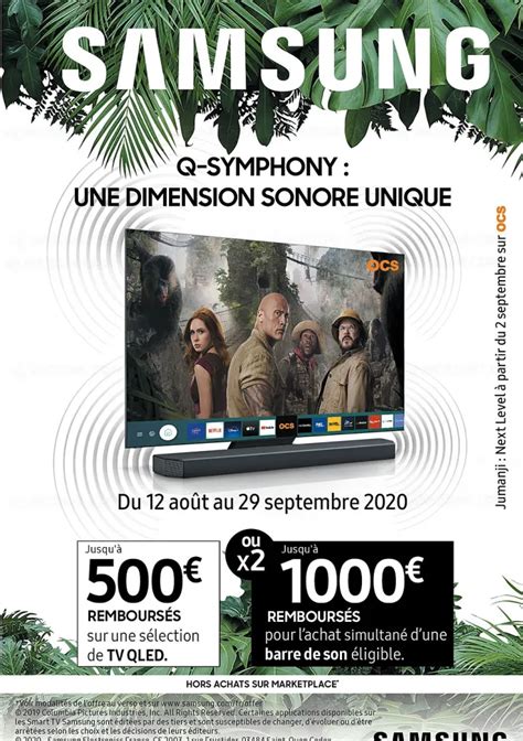 Offre De Remboursement Tv Samsung Qled Jusqu Rembours S