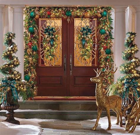 15 Ideas Espectaculares Para Decorar Puertas En Navidad