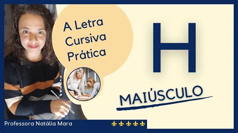 Letra H Maiúscula Cursiva - 9