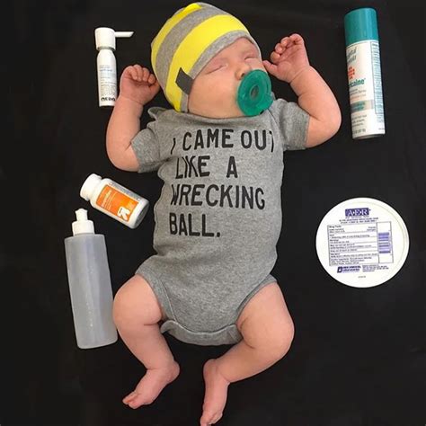 2018 Newborn Baby Boy Clothes Gray Short Sleeve Bodysuit Funny Letter ...