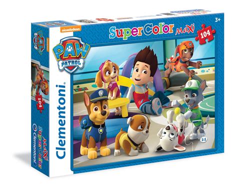 Paw Patrol 104 Pcs Supercolor Puzzle Clementoni