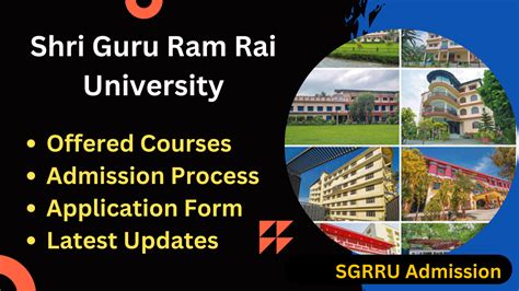 SGRRU Admission 2024-25 | Offered Courses, Important Dates ...