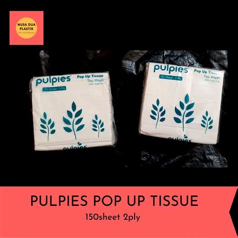 Jual Tissue Pulpies Pop Up Tisu Makan Tissue Meja Kotak Kecil Shopee