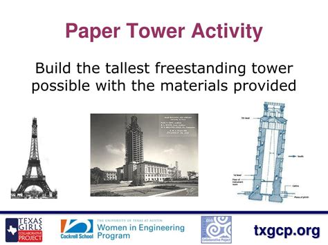 Ppt Paper Tower Engineering A Hands On Introduction To The Grand