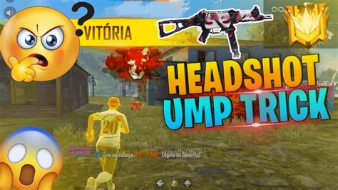 Ump Headshot Trick In Free Fire Ump Headshot Trick Ump Only Red