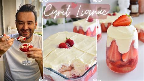 TIRAMISU aux Fraises de CYRIL LIGNAC en 10 Min 4 Ingrédients