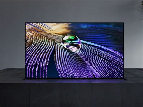 Sony BRAVIA XR MASTER Series A90J OLED TV has a seamless edge design ...