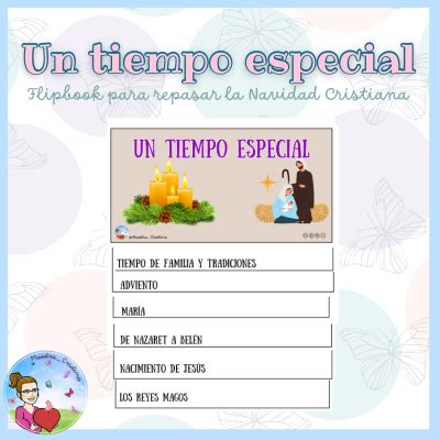 Flipbook Adviento Y Navidad Recursos Educativos Maestra Cristina