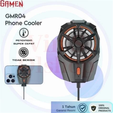 Promo Gamen Fan Cooler GMR04 Pendingin HP Gamen GMR 04 Garansi Resmi