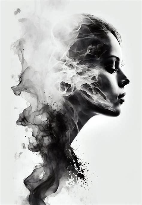 Smoke Art Drawing