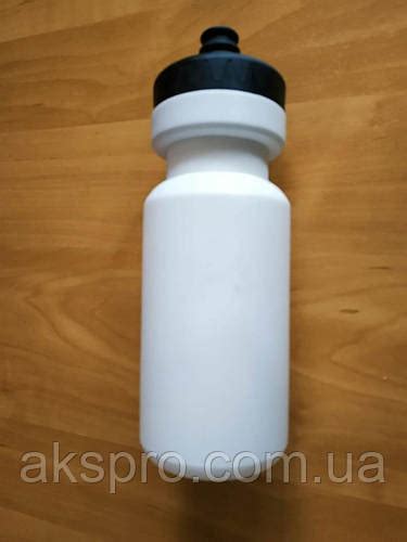 Купить Фляга велосипедная пластиковая белая 600 мл велофляга бутылка ...