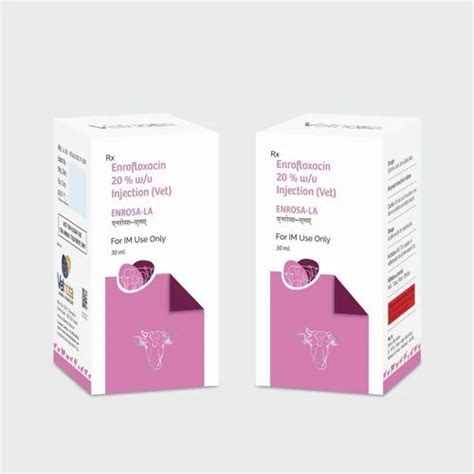 Enrosa LA Enrofloxacin Injection Packaging Type Bottle Packaging