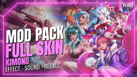 Mod Pack Skin Kimono Zata Mod Youtube