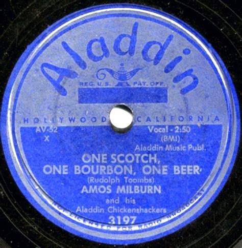 One Scotch, One Bourbon, One Beer / What Can I Do? | Discogs