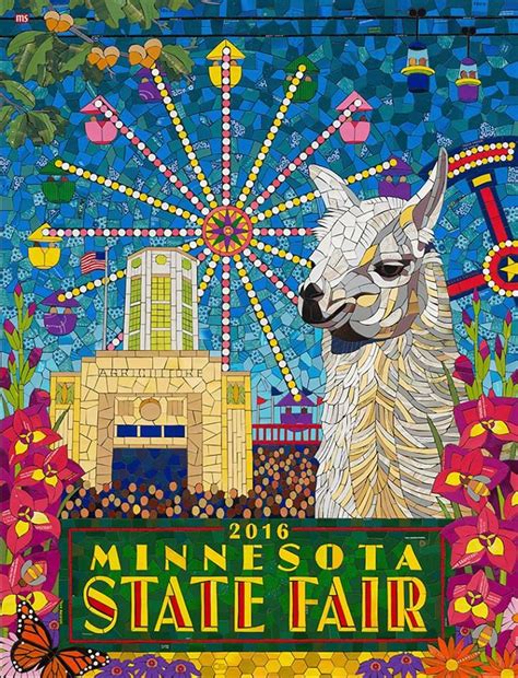 2016 Mn State Fair Poster Mike Sweere Minnesota State Fair Art