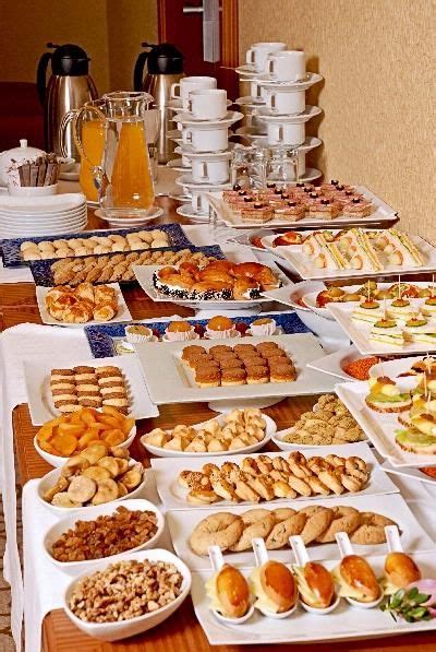 Servicio De Coffee Break Brunch Café Da Manhã De Hotel Buffet