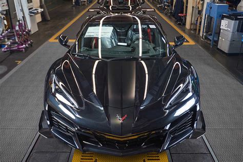 First Production Corvette Z Rolls Off The Line