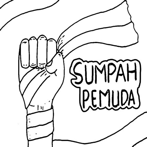 Gambar Sumpah Pemuda yang dapat dicetak