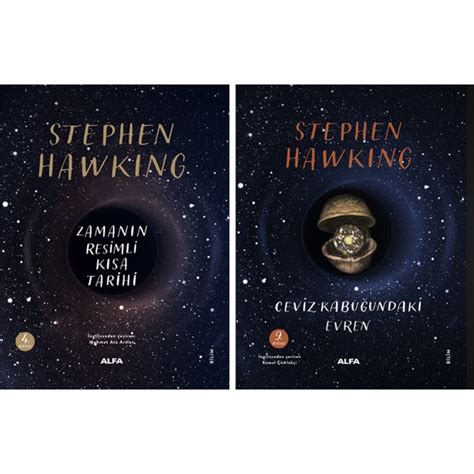 Stephen Hawking Ciltli Özel Baskı 2 Kitap Set Zamanın Kitabı