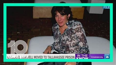 Ghislaine Maxwell Moved To Low Security Prison In Tallahassee Youtube