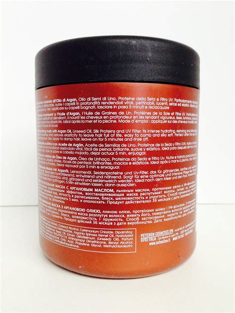 Echos Line Seliar Argan Nourishing Shampoo Mask Ml Oz Each