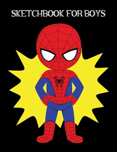 Cute Spiderman Cartoon Drawing