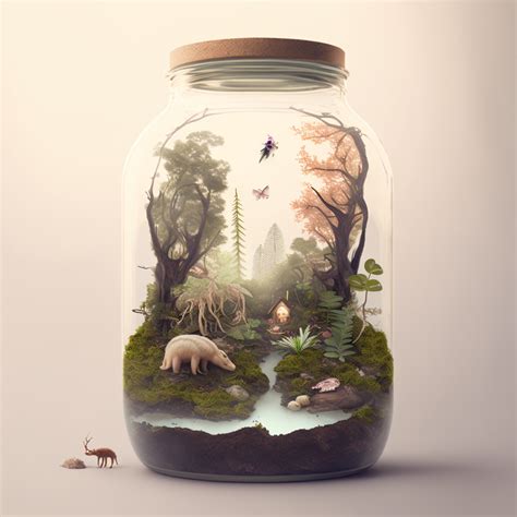 Ecosystem in a Jar #1 by VillaArte on DeviantArt