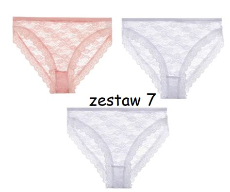 Zestaw 3 Par Koronkowych Majtek 040 Id Id Dybcia