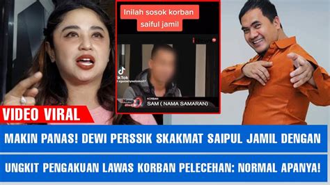 MAKIN PANAS Dewi Perssik Skakmat Saipul Jamil Dengan Ungkit Pengakuan