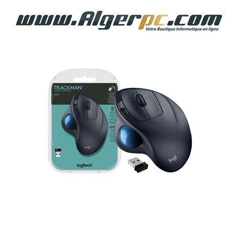 Souris Logitech Trackman M Trackball Sans Fil Boutons