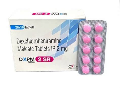 Dexchlorpheniramine Maleate Tablets At Rs Stripe