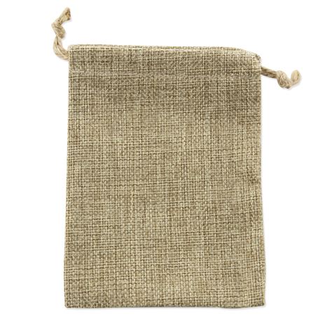 Burlap Drawstring Pouch 4x5 Dozen A2831