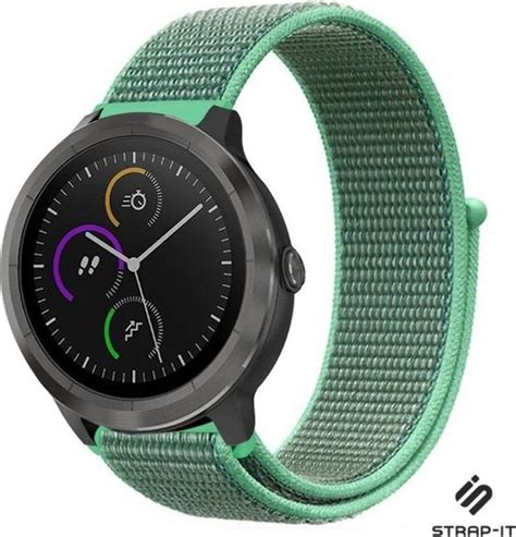 Nylon Smartwatch Bandje Geschikt Voor Garmin Vivoactive Nylon