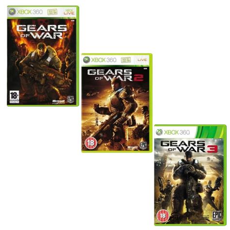 Trylogia Gears Of War 1 2 3 XBOX 360 Stan używany 45 90 zł Sklepy