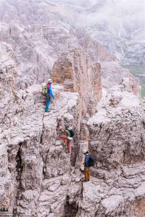 Normalweg Große Zinne via normale Cima Grande di Lavaredo Drei