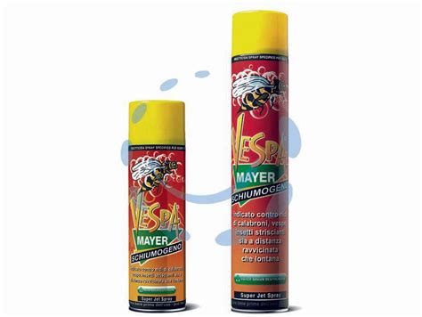 Vespamayer Insetticida Schiumogeno Spray Per Nidi Di Vespe E Calabroni