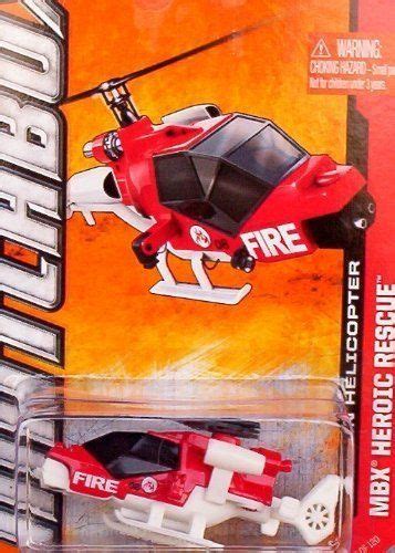 Matchbox Mbx Heroic Rescue Mission Helicopter Redwhite 93 Of 120