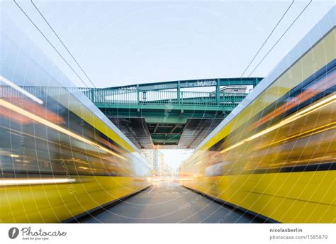 Berliner U Bahnzug Ein Lizenzfreies Stock Foto Von Photocase