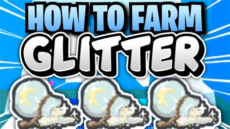 How To Get Glitter Fast Best Method Bee Swarm Simulator YouTube