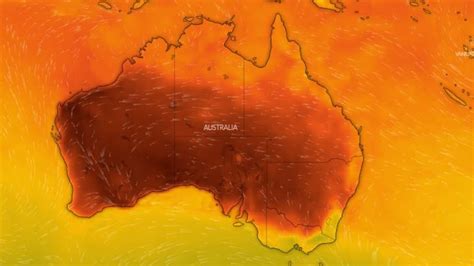 Weather Potentially Record Breaking Heatwave Moves Across Australia Herald Sun