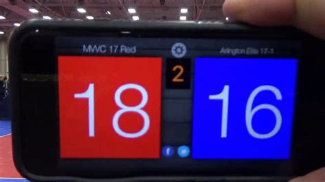 MVVC 17 Red BJNC 2019 Arlington Elite 17 1 Set 2 Part 2 YouTube